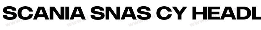 scania snas cy headl字体转换 scania snas cy headl字体转换